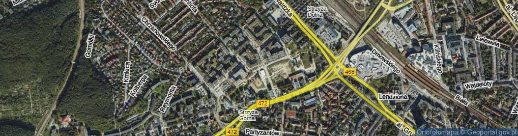 Zdjęcie satelitarne Hemara Mariana ul.