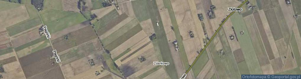 Zdjęcie satelitarne Helenowo ul.