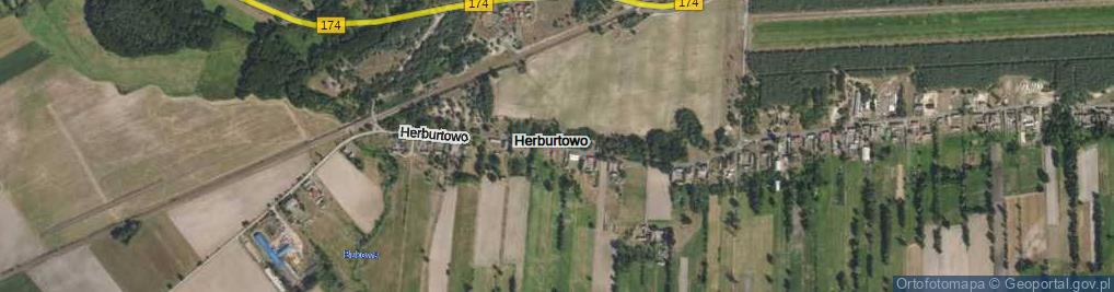 Zdjęcie satelitarne Herburtowo ul.