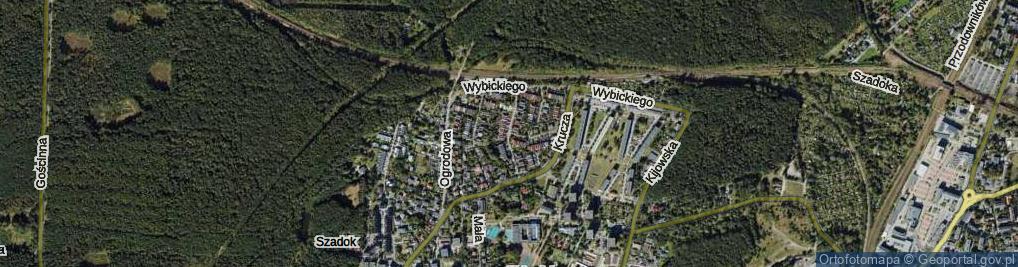 Zdjęcie satelitarne Heweliusza Jana ul.