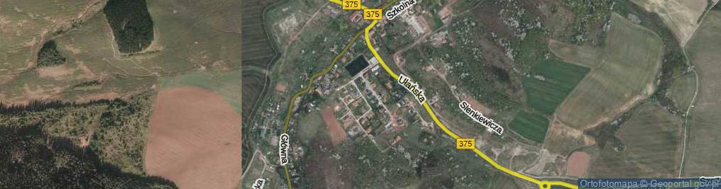 Zdjęcie satelitarne Herbowa ul.