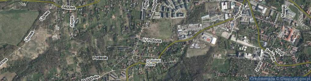 Zdjęcie satelitarne Henryka IV Probusa ul.