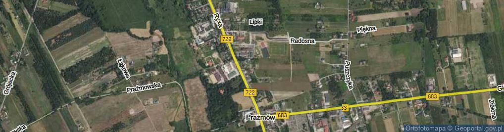 Zdjęcie satelitarne Hipoteczna ul.