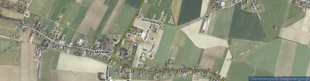 Zdjęcie satelitarne Hlonda Augusta, ks. kard. Prymasa ul.