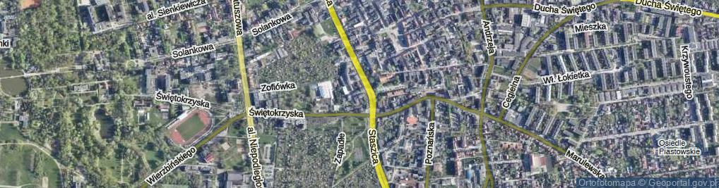 Zdjęcie satelitarne Hoyera Henryka Fryderyka ul.