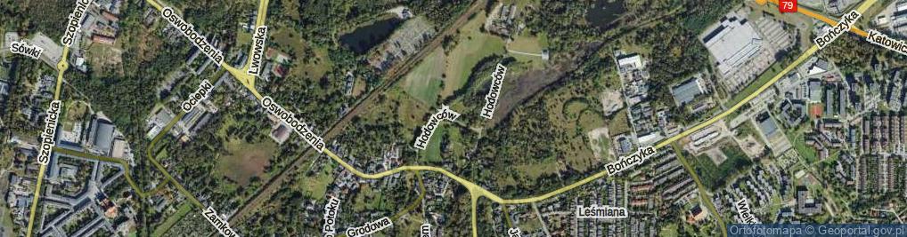 Zdjęcie satelitarne Hodowców ul.