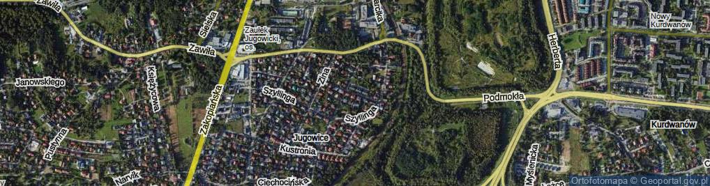 Zdjęcie satelitarne Horaka Alojzego ul.