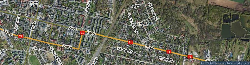 Zdjęcie satelitarne Hordliczki Ignacego ul.