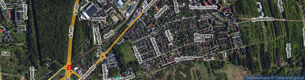 Zdjęcie satelitarne Hubermana Bronisława ul.