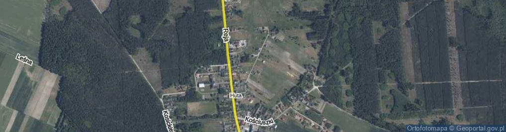 Zdjęcie satelitarne Hutnicza ul.