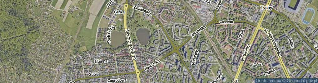 Zdjęcie satelitarne Husarii Polskiej ul.