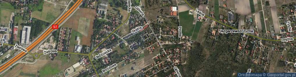 Zdjęcie satelitarne Iglasta ul.
