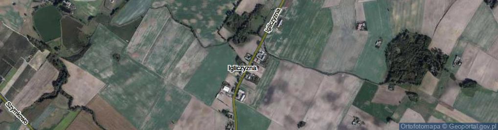 Zdjęcie satelitarne Igliczyzna ul.