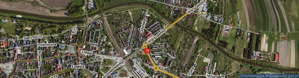 Zdjęcie satelitarne Iłowska ul.