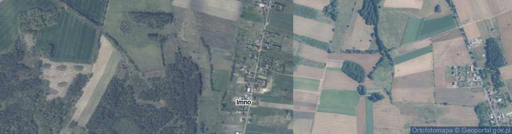 Zdjęcie satelitarne Imno ul.