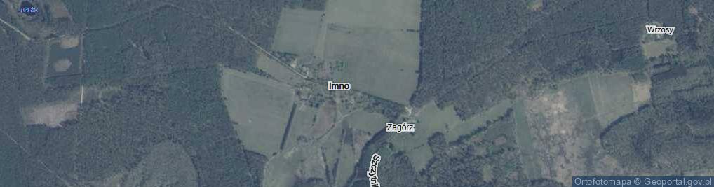 Zdjęcie satelitarne Imno ul.