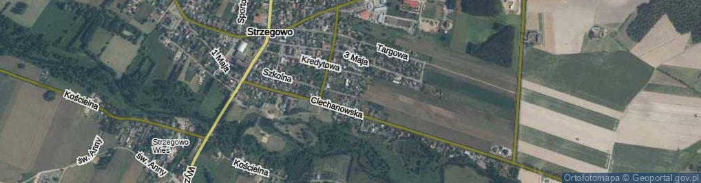 Zdjęcie satelitarne Inwalidzka ul.