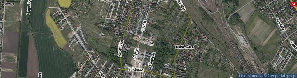 Zdjęcie satelitarne Indonezyjska ul.