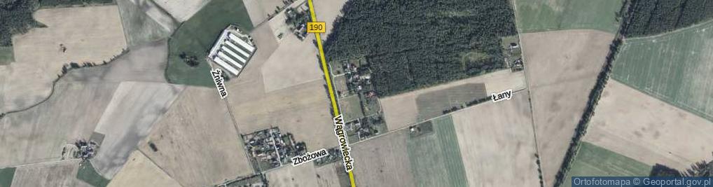 Zdjęcie satelitarne Irysowa ul.