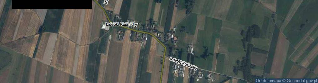 Zdjęcie satelitarne Izdebki-Kośmidry ul.