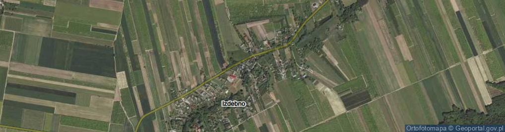Zdjęcie satelitarne Izdebno ul.