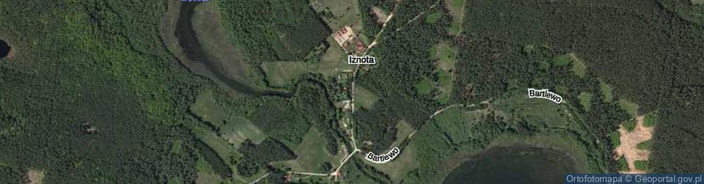 Zdjęcie satelitarne Iznota ul.