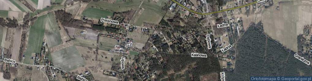 Zdjęcie satelitarne Jałowcowa ul.