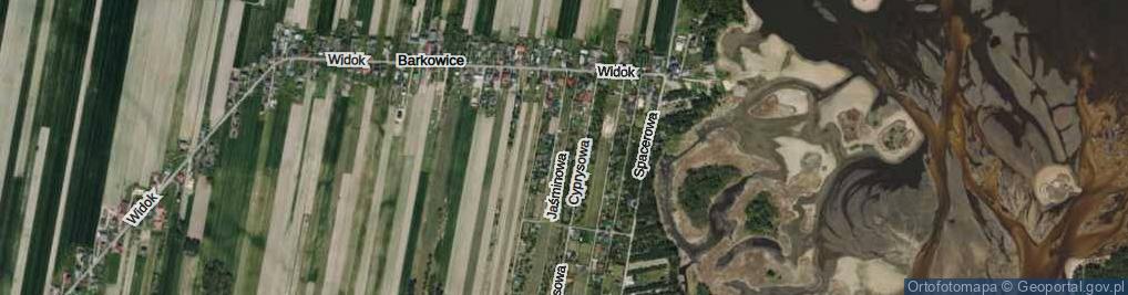 Zdjęcie satelitarne Jaśminowa ul.