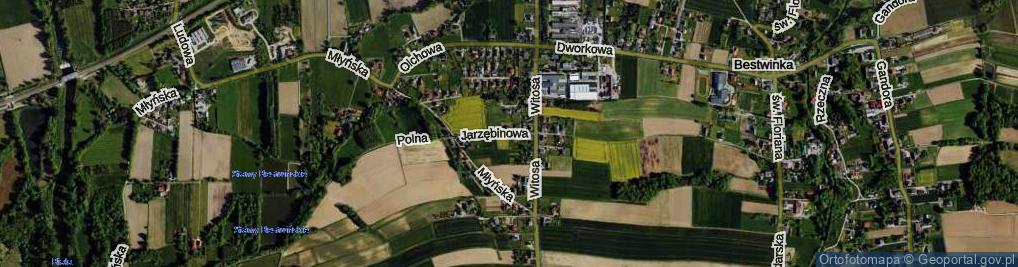 Zdjęcie satelitarne Jarzębinowa ul.