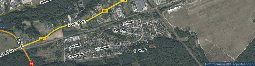 Zdjęcie satelitarne Jaśminowa ul.