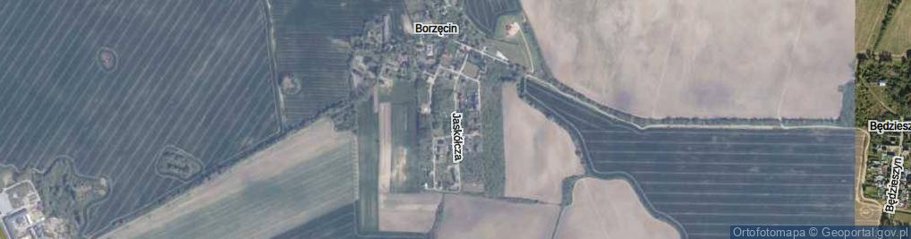 Zdjęcie satelitarne Jaskółcza ul.