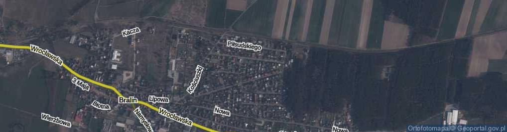 Zdjęcie satelitarne Jańskiego Benedykta ul.