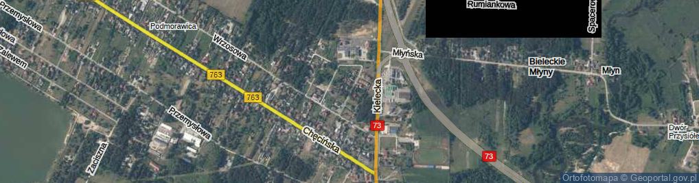 Zdjęcie satelitarne Jagodowa ul.