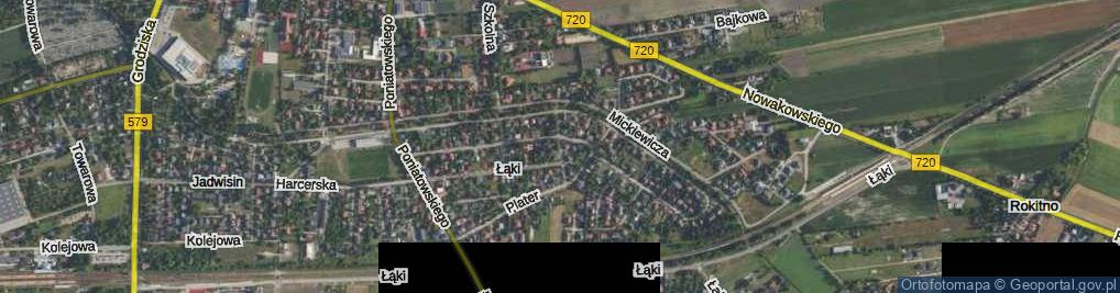 Zdjęcie satelitarne Jagiellońska ul.
