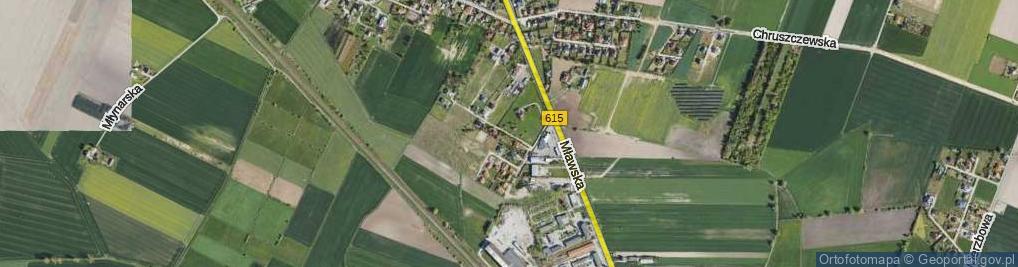 Zdjęcie satelitarne Jaspisowa ul.