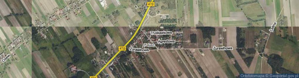 Zdjęcie satelitarne Jagodowa ul.
