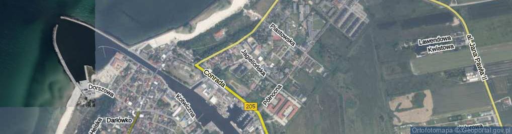 Zdjęcie satelitarne Jagiellońska ul.