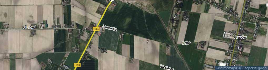 Zdjęcie satelitarne Janowska ul.