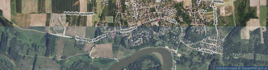 Zdjęcie satelitarne Jana z Drohiczyna ul.