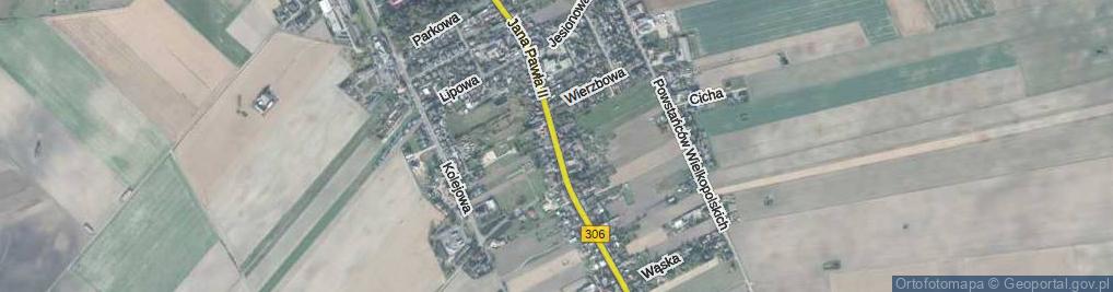 Zdjęcie satelitarne Jana Pawła II ul.