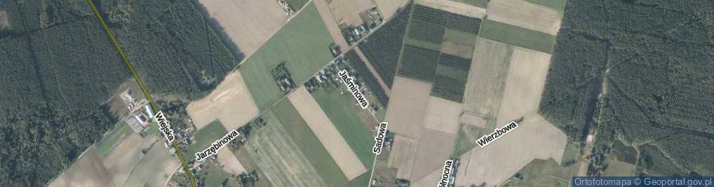 Zdjęcie satelitarne Jaśminowa ul.