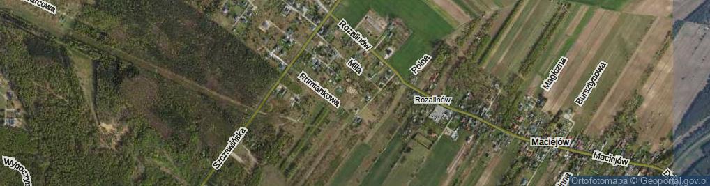 Zdjęcie satelitarne Jarzębinowa ul.