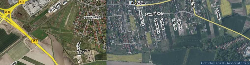 Zdjęcie satelitarne Jarzębinowa ul.