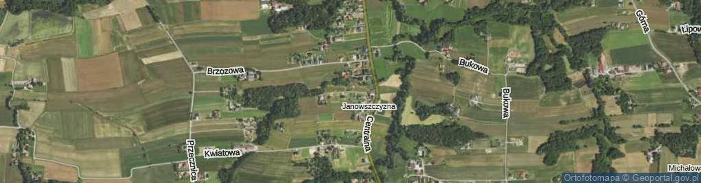 Zdjęcie satelitarne Janowszczyzna ul.