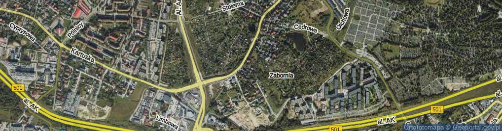 Zdjęcie satelitarne Jarzębinowa ul.