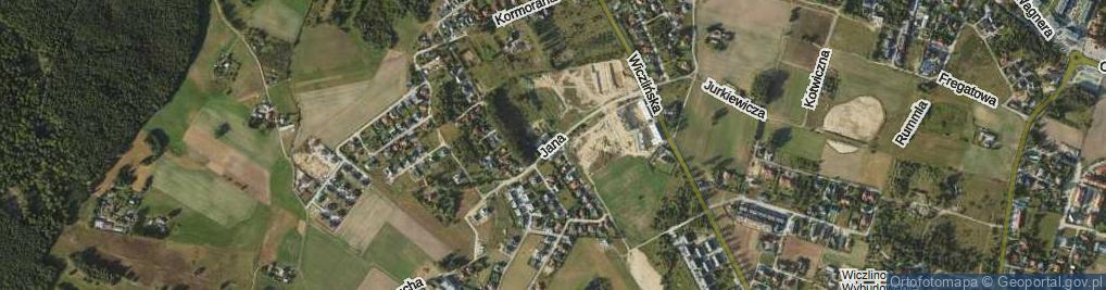 Zdjęcie satelitarne Jana Kazimierza ul.