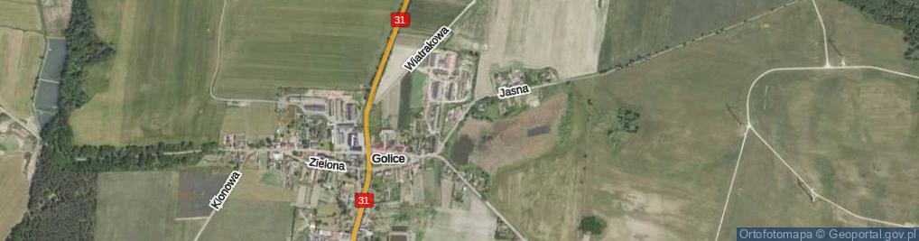 Zdjęcie satelitarne Jasna ul.