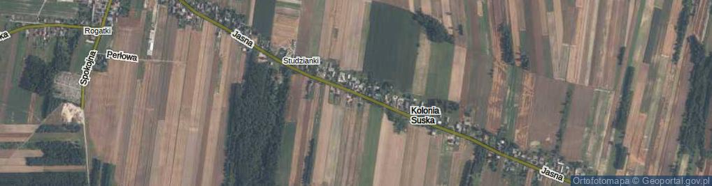 Zdjęcie satelitarne Jasna ul.