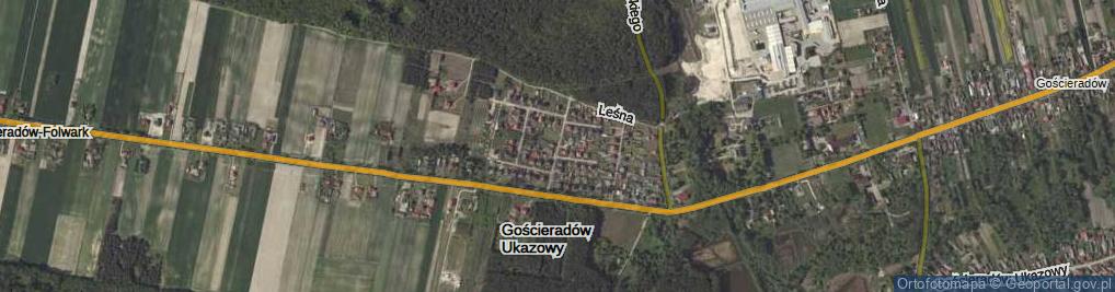 Zdjęcie satelitarne Jaśminowa ul.