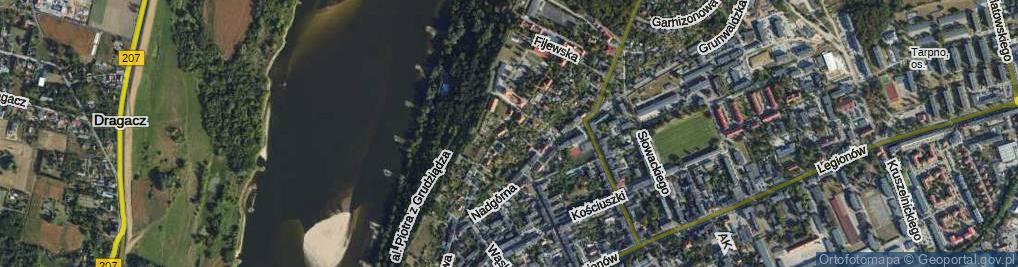 Zdjęcie satelitarne Jagiellończyka ul.